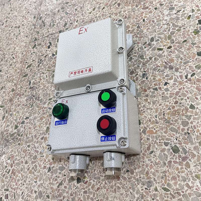 BQC53防爆磁力启动器 总开三相电机控制箱220V380V水泵风机按钮箱