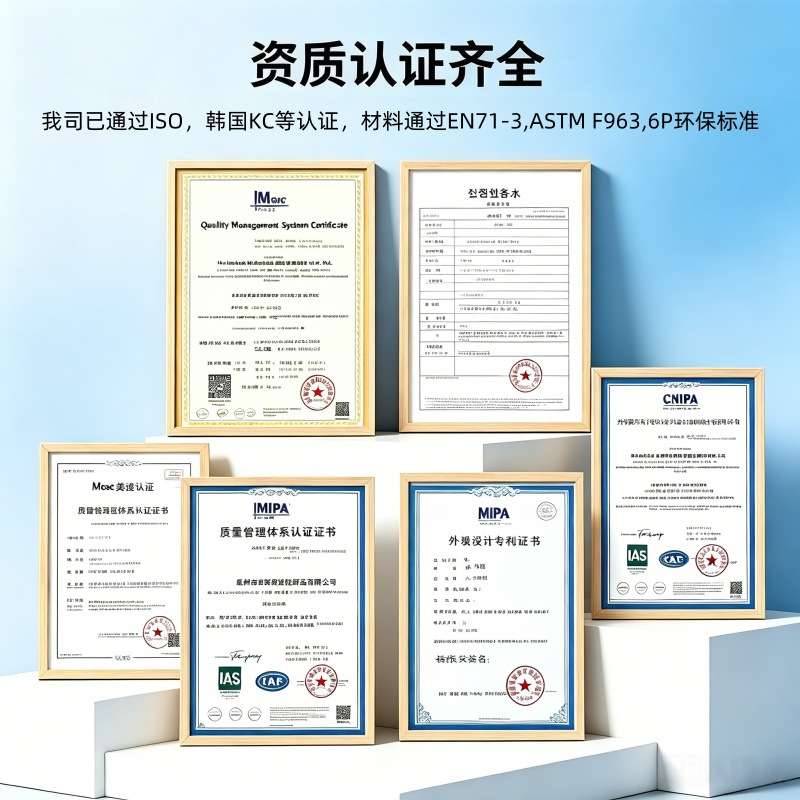现货跨境绒面便携充气幼儿旅行婴幼护栏气垫床垫儿童床垫代发