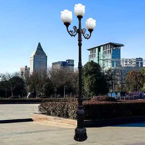 3mLED户外小区园林庭院灯4米文旅景区复古造型别墅不夜城景观灯