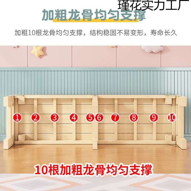 折叠加宽床拼接神器床边床家用婴儿床儿童双人午休床成人床