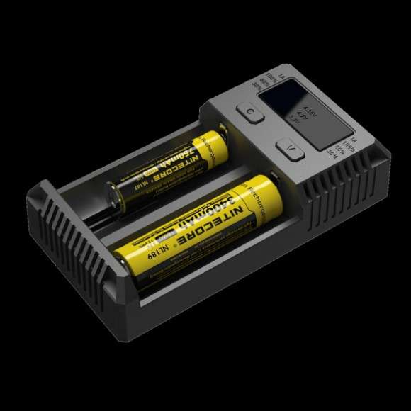 NiteCore/奈特科尔 NEW I2 18650 双槽智能 镍氢锂离子电池充电器