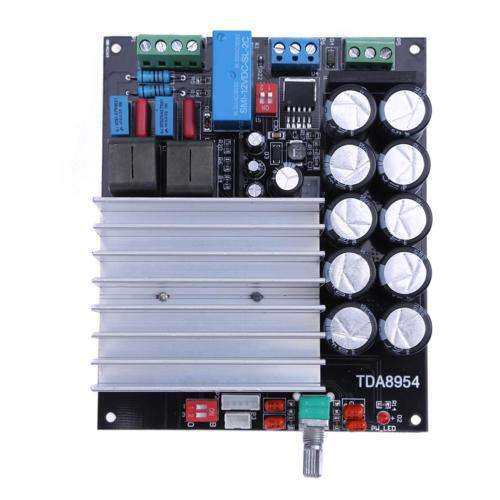 TDA8954数字功放板210W+210W发烧2.0成品D类双声道后级超TDA8954