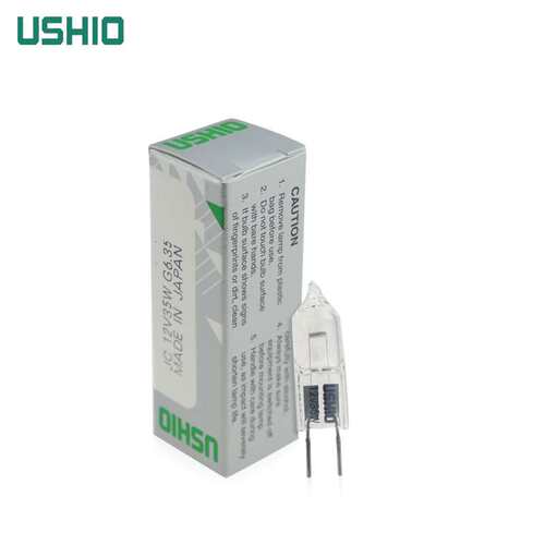 牛尾优秀USHIO JC 12V35W G6.35生化仪器灯泡显微镜灯泡灯珠