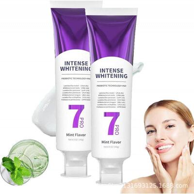 7 Pro Strong Whitening Toothpaste 爆款强效护理清新口气牙膏