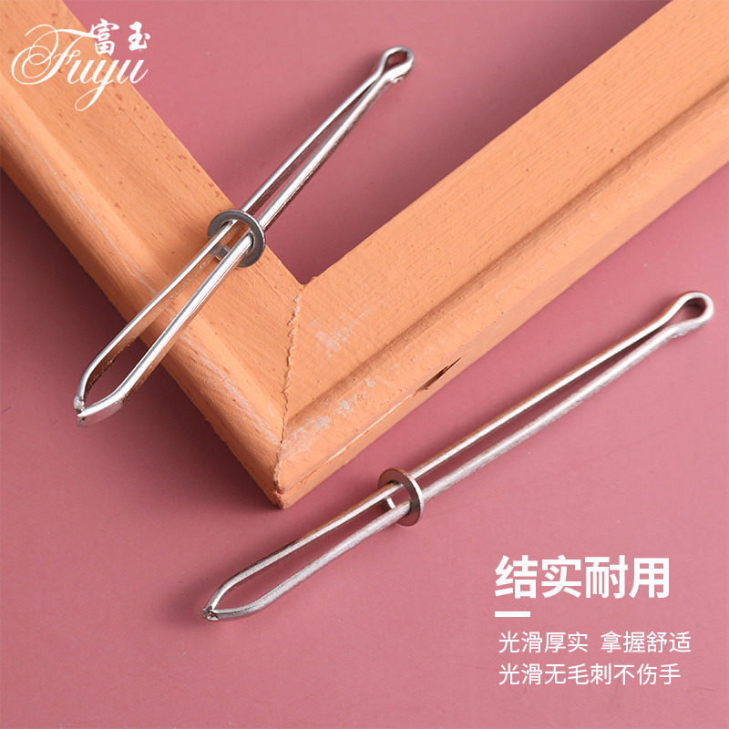 松紧穿带器工具橡皮筋皮筋夹绳神器裤头辅料配件裤腰腰绳引绳子针