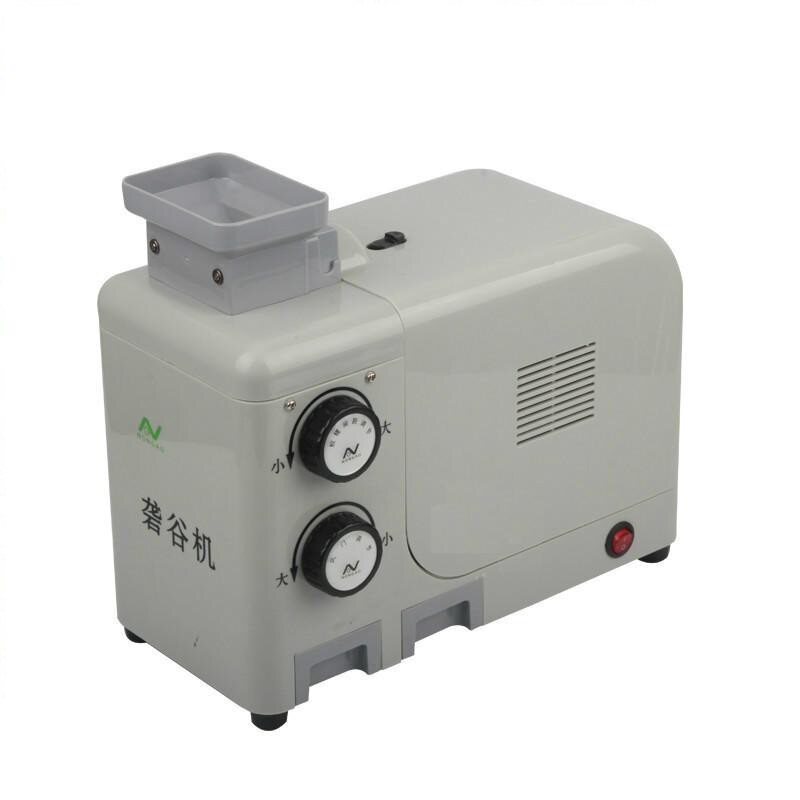 农奥电动砻谷机出糙机水稻自动去壳剥壳稻谷脱壳检验实验用糙米机