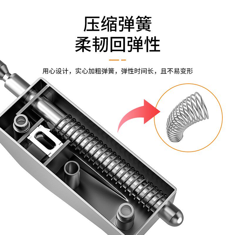 地锁旋转门锁有框玻璃门锁铝合金双门插销落地插锁防盗自动插销锁