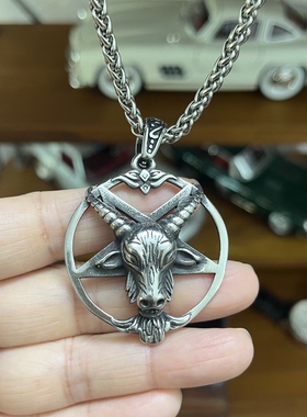 男士吊坠复古嘻哈项链朋克时尚
