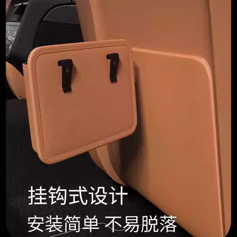 奔驰E级C级GLC260LE300L车载垃圾桶收纳置物袋储物盒内用品改装饰