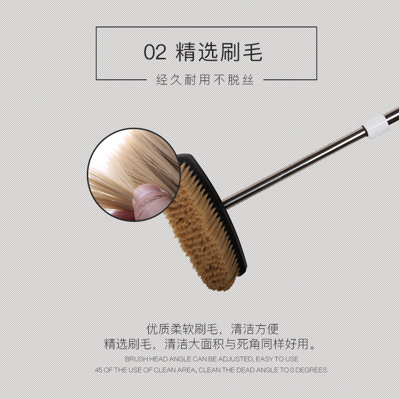 鱼池清洁刷子大型鱼缸刷鱼缸清理清洗工具刷可伸缩长柄除藻大刷子