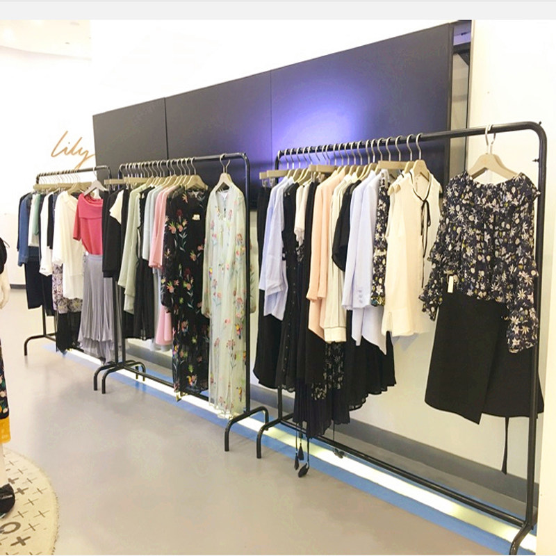 服装店衣架展示架落地式童装男女装陈列货架简约挂衣服架子婚纱架