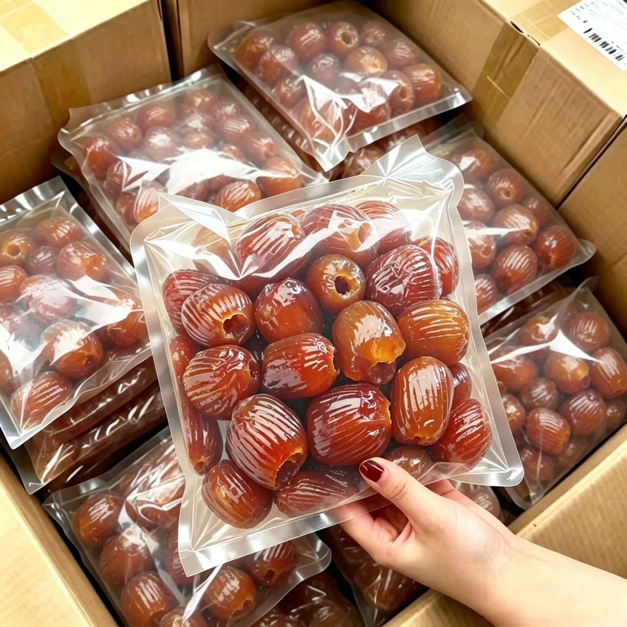 太便宜】金丝蜜枣无核煮粥煲汤休闲零食枣端午节蜜枣粽子蜜饯零食