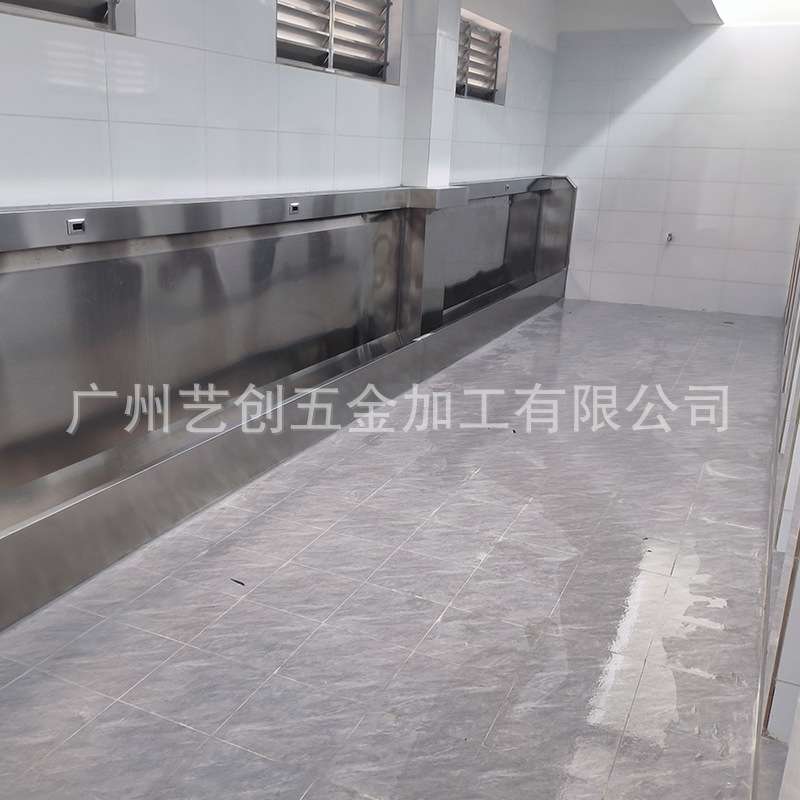 厂家 SUS304不锈钢加长小便池学校车站通用不锈钢小便槽尿槽