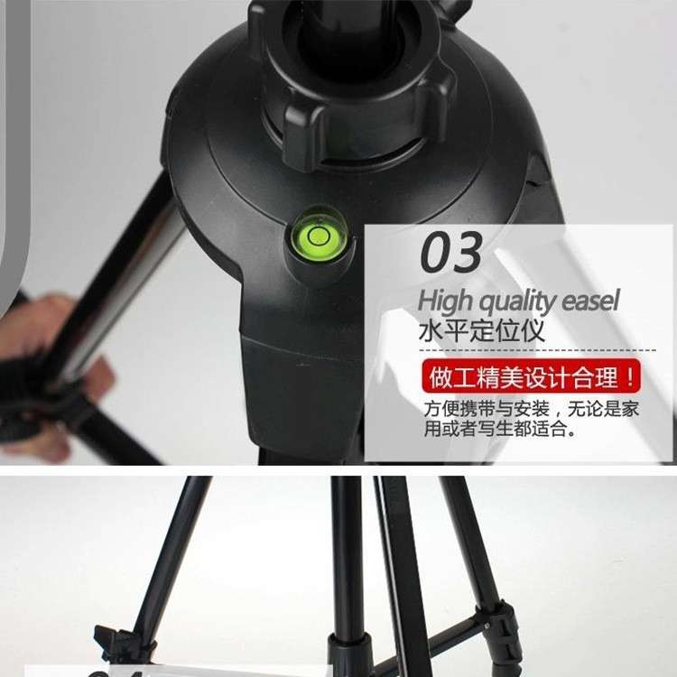 索普ES-3150小号手摇折叠画架 合金折叠画架展架 美术专用写生架