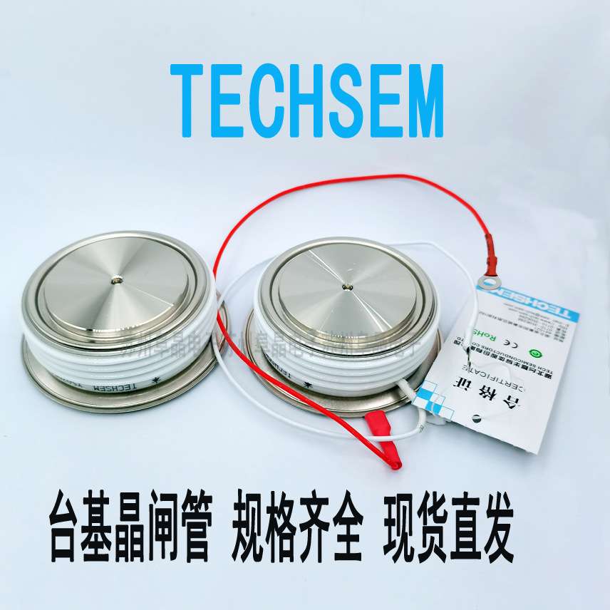 TECHSEM台基可控硅 Y55KKE 22 12  22平板晶闸管KK1200A1600 - 实物图