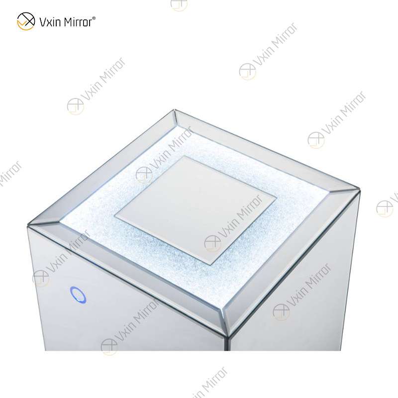 Vxin镜面角几MirroredSideTable玻璃小边几沙发边桌 客厅家具边桌