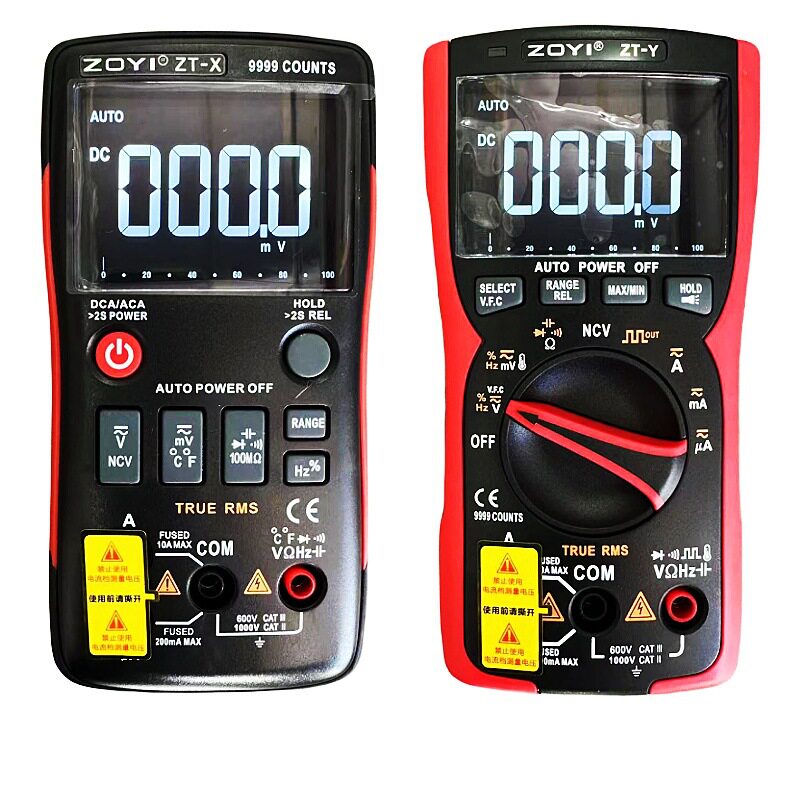 众仪多用表ZT-S1数字C1自动S4智能防烧 ZT-X无需换挡电子A6数显2