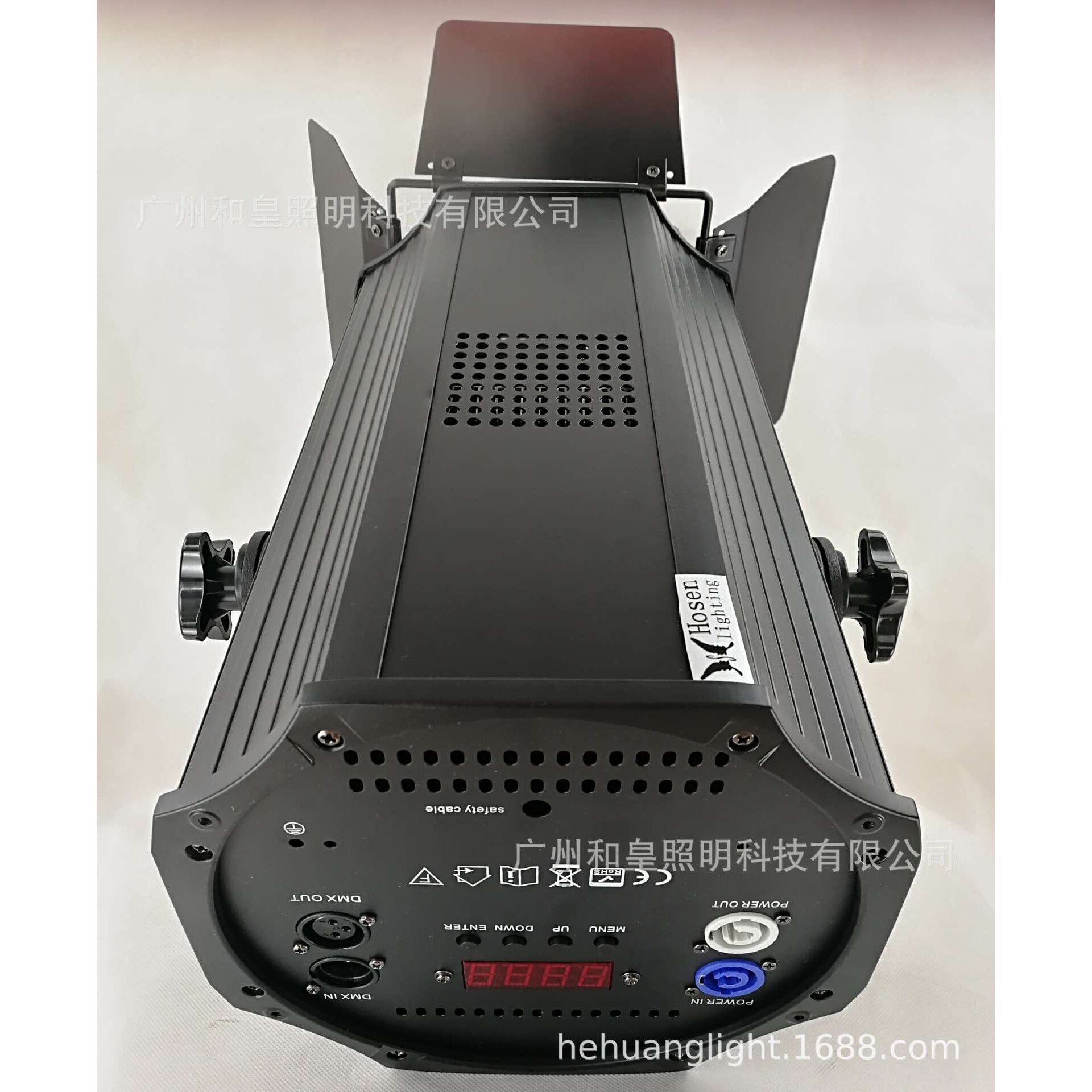 源头厂家 200WLED调焦聚光灯 影视COB面光灯 led暖白冷白舞台灯