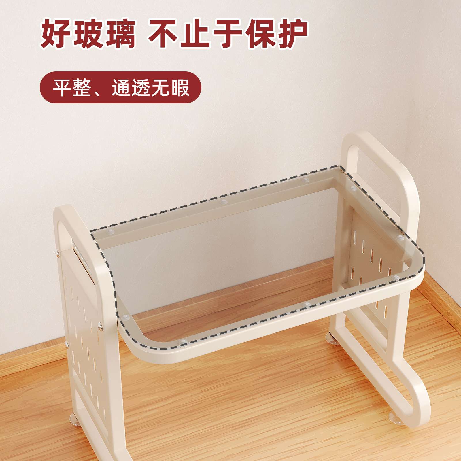 厨房金属微波炉层架家用多层收纳调料锅具烤箱电饭锅置物一体支架