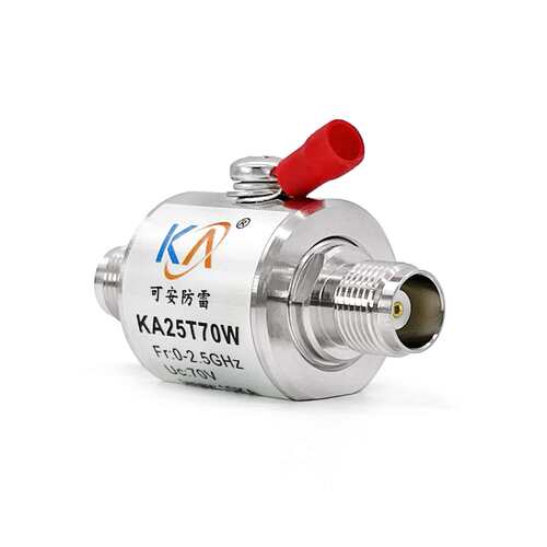 KA25T70W天馈同轴信号防雷器TNC-KK母转母馈线避雷器频率2500MHz
