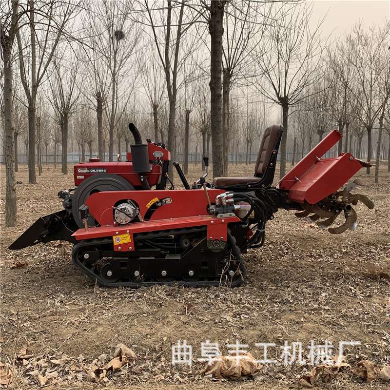 小型翻土机耙地犁田机家用小型松土微耕打田起隆机多功能播种机