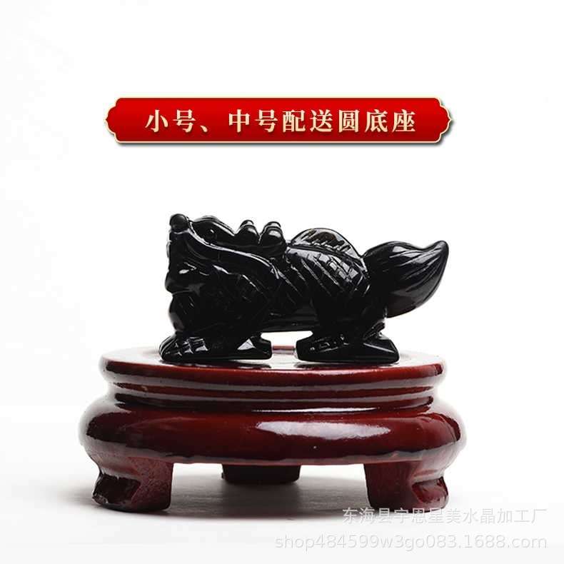 黑曜石大龙摆件龙腾四海家居办公店铺装饰品生肖龙厂家