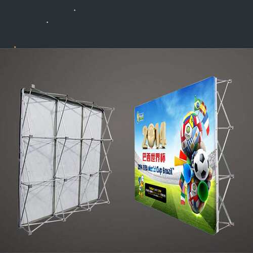 Advertising banner, sign in, foldable aluminum alloy, portab