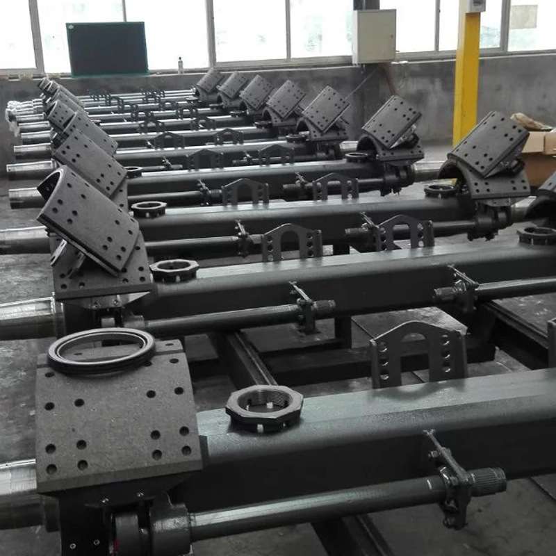 挂车13吨车桥货车轻型后桥加重型重载车桥出口标准半挂车轴现货