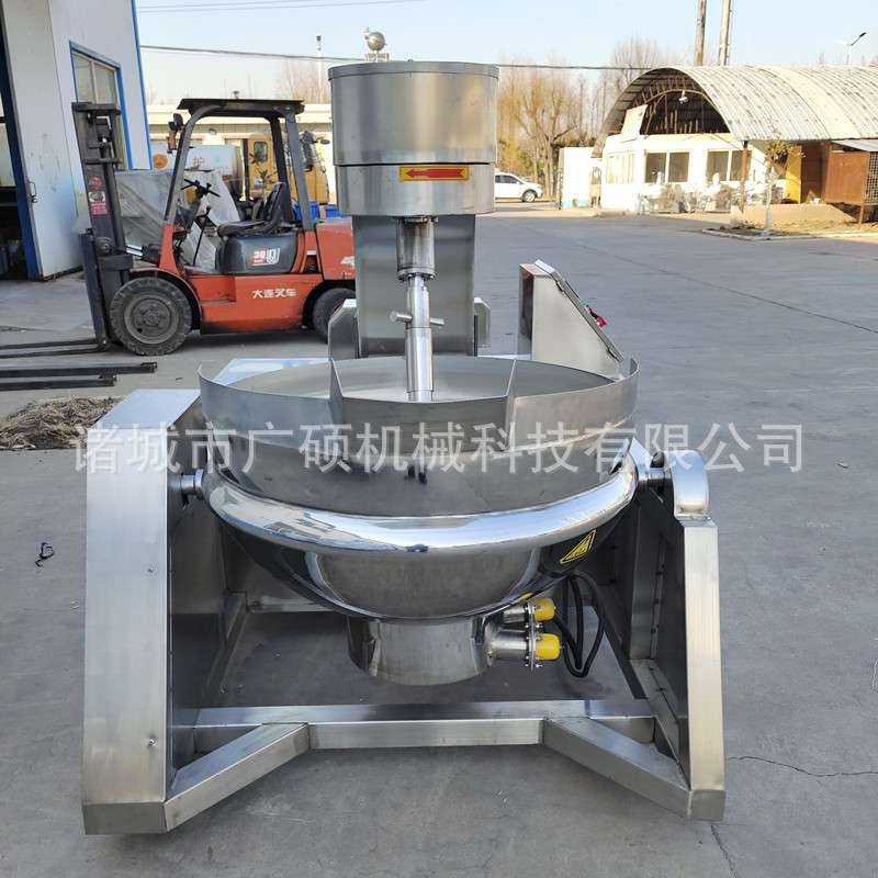 全自动电加热炒糖锅 刮底搅拌芝麻糖炒锅 工厂用大型花生糖炒锅