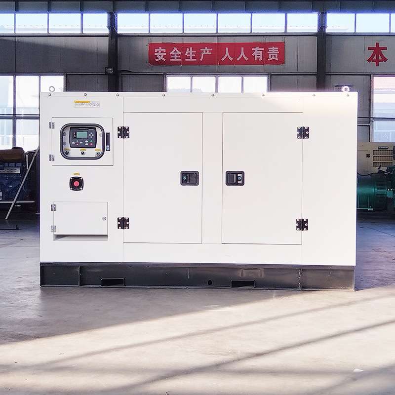 康明斯50KW柴油发电机组静音型用于生产制造备用柴油发电机组