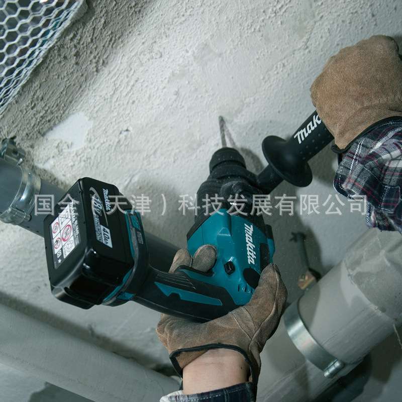 Makita牧田充电工具DHR165充电式两功能轻型电锤18V锂电电机