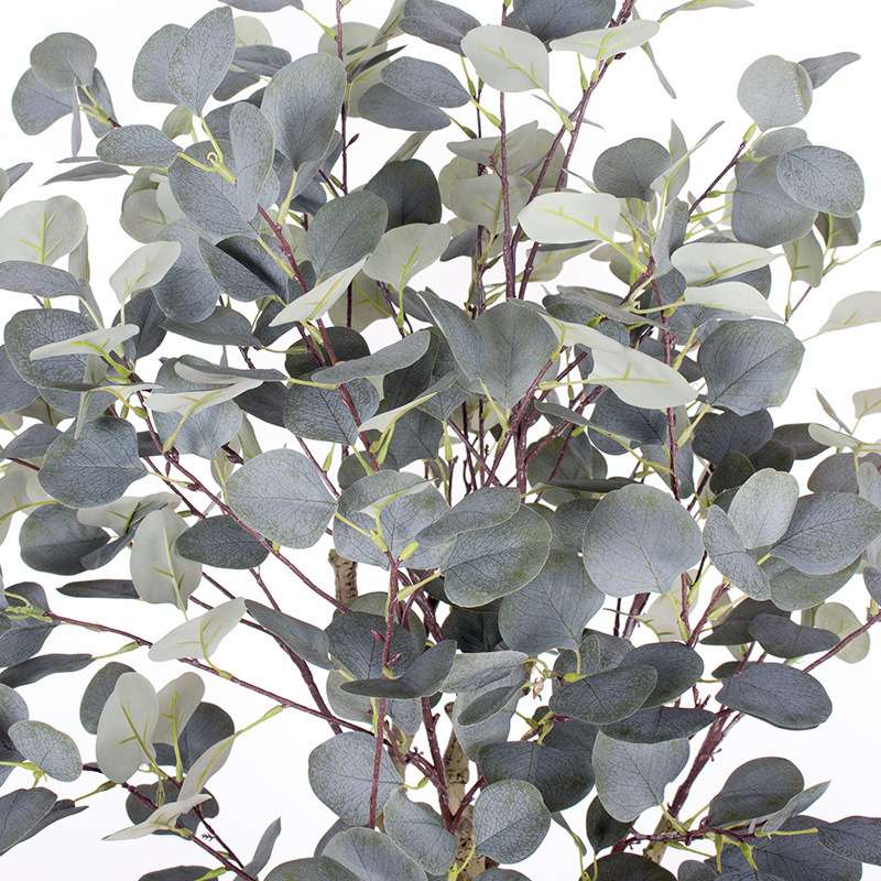 假树室内带盆大盆栽植物金钱树家居办公仿真花橱窗真绿植尤加利