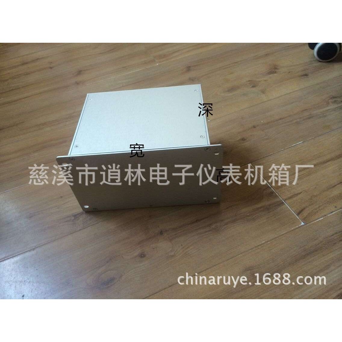 热销铝壳 PCB板设备外壳 铝外壳机箱197-26 112*220*330型材外壳