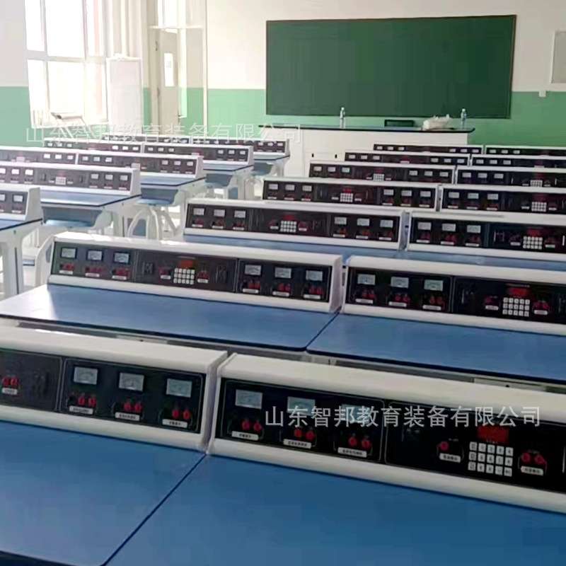 六角桌彩色拼接板式铝木桌心理辅导学生科学 教室六边形电脑桌