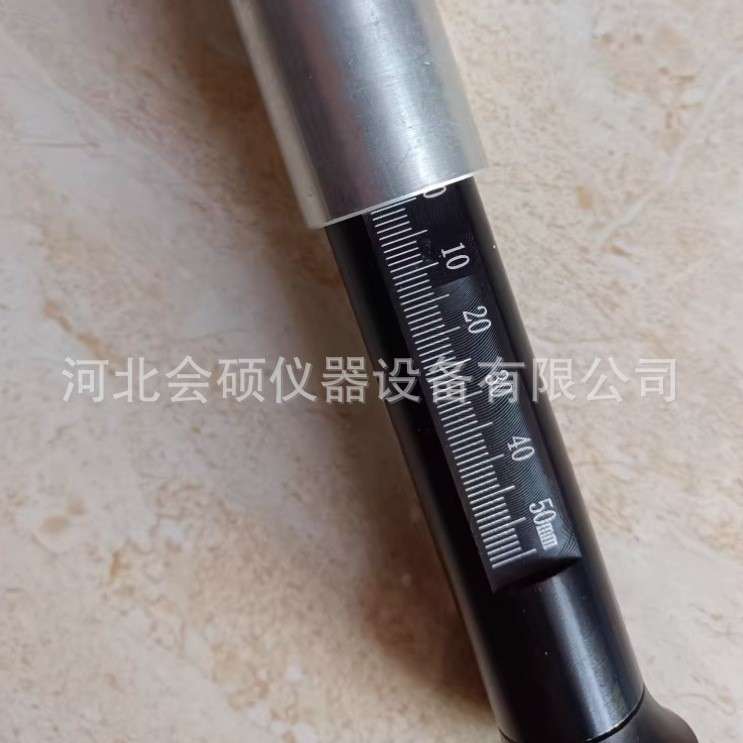 合成材料面层三针测厚仪塑胶跑道厚度测定仪体育运动田径场地厚度