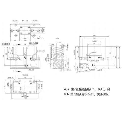 EVERMORE（艾菲末）-二指平行气爪RH-EZW/N-160A