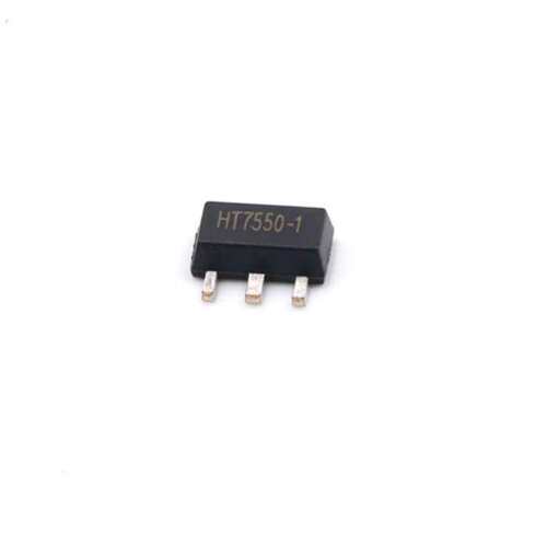 HT7550 丝印 7550-1 SOT-89 贴片 LDO线性 稳压器芯片 厂家直销