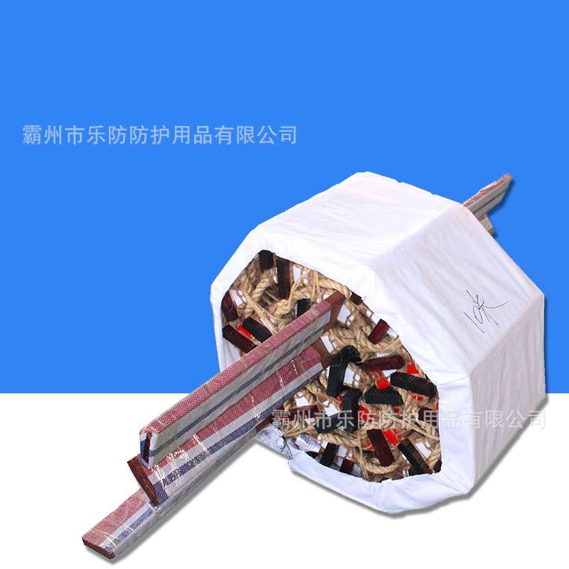 加厚登乘梯引水梯 船用救生梯 凹凸型攀爬绳梯 引航员实木软梯