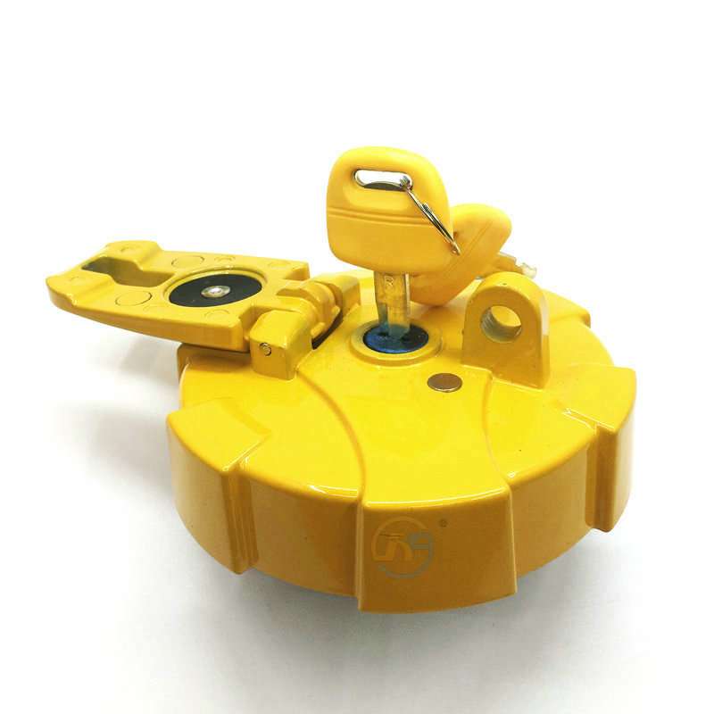 挖掘机配件适用现代R215VS-7/225/335/-7-9柴油箱盖现代油箱盖