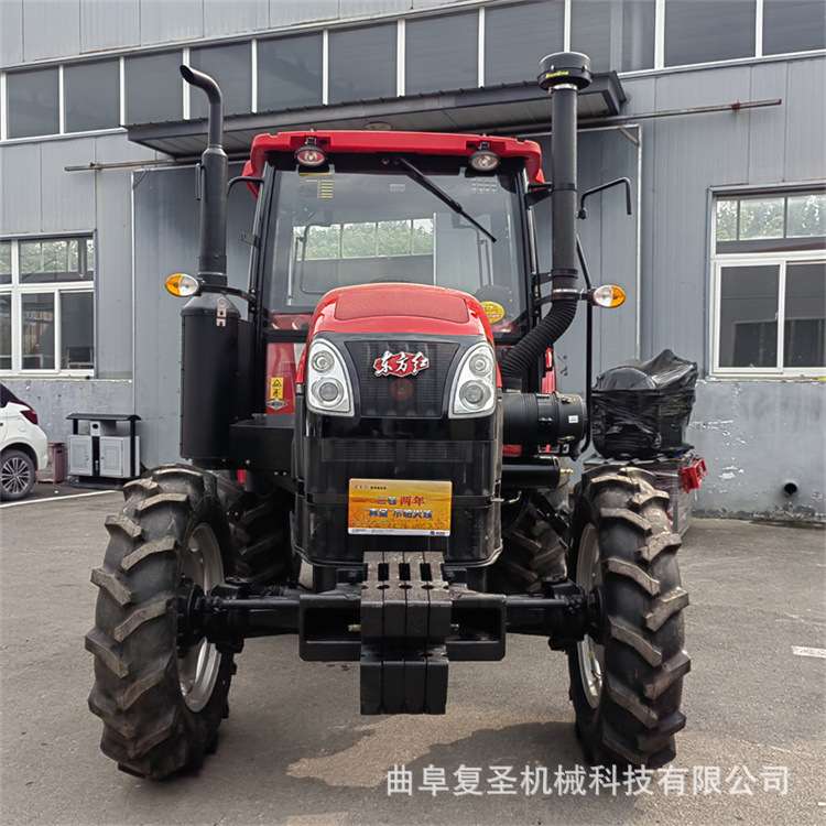 东方红LX804拖拉机农用四驱 云贵川山地开荒旋耕大桥四轮拖拉机
