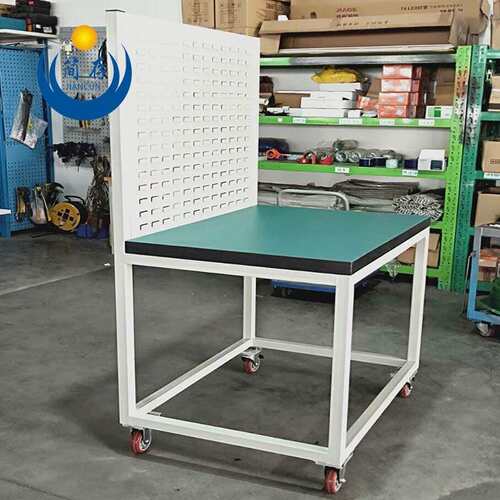 重型方管40*40工作台 看板操作台 可移动型检测桌 厂家直销工作桌