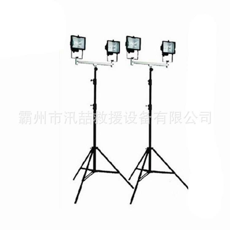 HSG6111便携式升降作业工作灯应急三脚架双头抢修大功率照明灯