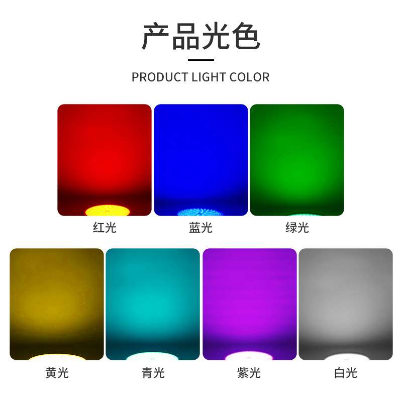 不锈钢挂壁式LED泳池灯水底灯七彩RGB水池泳池壁灯景观灯PC材质