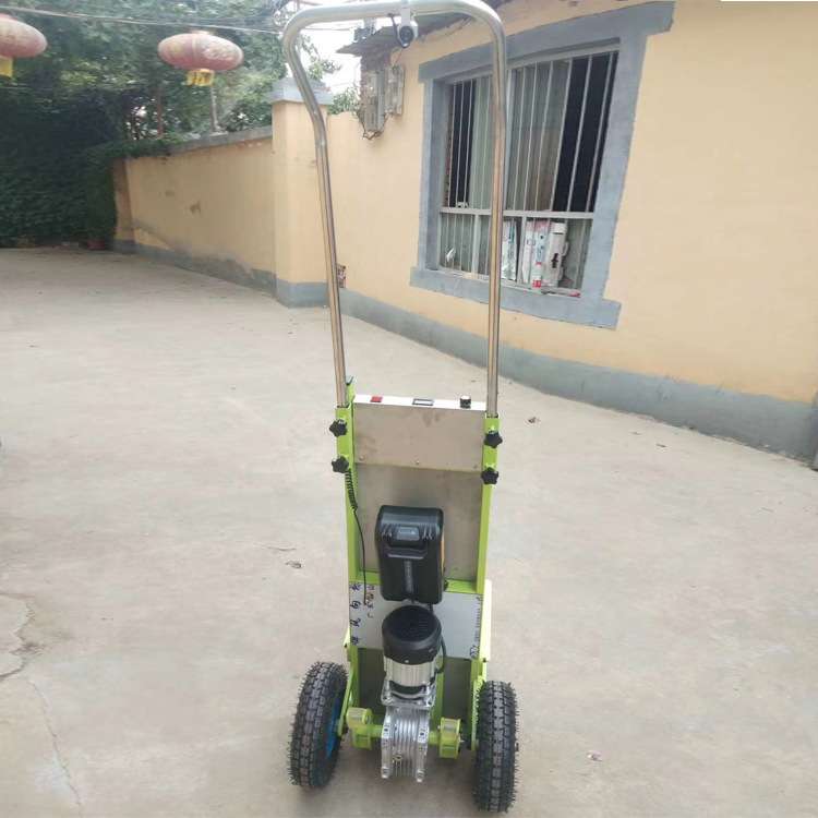 新型工地电动爬楼机上楼拉货手推载物机搬运车厂家现货
