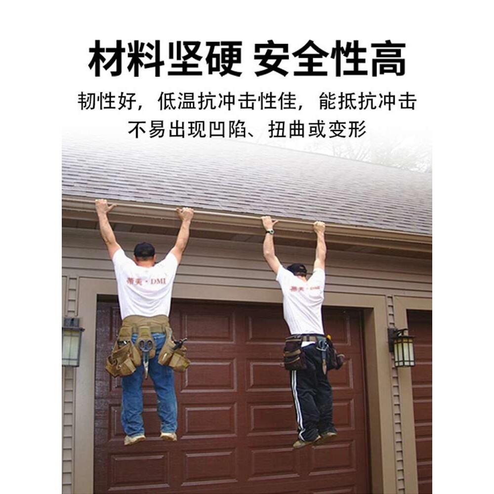 天沟雨水槽铝合金圆形成品落水管方形排水管别墅阳光房檐沟下水管