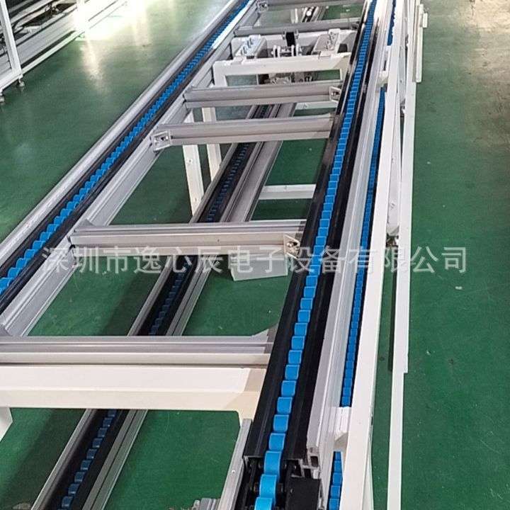 电池模组组装线3D建模 电子设备热流道温控箱工业自动化流水线
