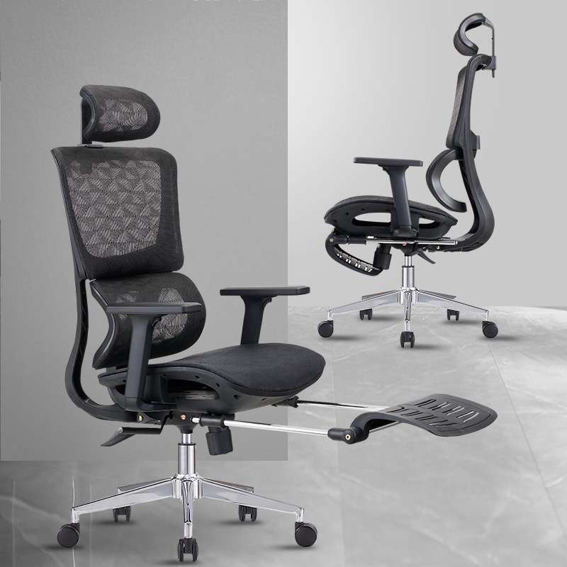职员办公椅子久坐不累老板旋转椅高靠背电脑椅网布椅office chair