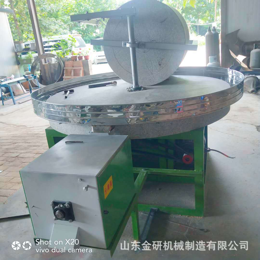 流动摆摊芝麻香油机 小麦荞麦麦麸分离机 粮食深加工石磨机