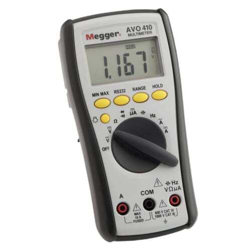 Megger AVO410手持式数字万用表真有效值AVO410