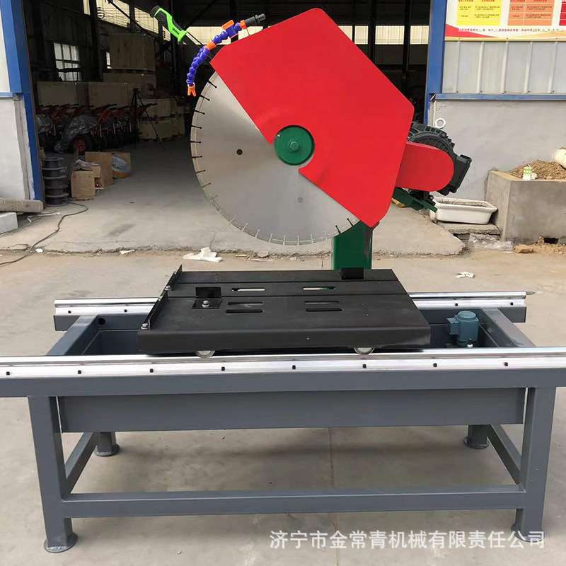 大型石材切割机金刚石锯片 多功能瓷砖切割机轨道式800型大理石切
